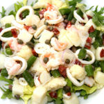 Chopped Salad – Shrimp, Squid, Cauliflower, Potato, Capers, Lettuce 2