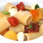 Mezzi Rigatoni with Burst Cherry Tomatoes, Mozzarella, P-R 3