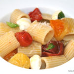 Fresh – Pasta – Mezzi Rigatoni with Burst Cherry Tomatoes, Mozzarella, P-R – watermarked