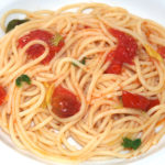 Italian Signature – Pasta – Spaghetti with Burst Cherry Tomatoes – watermarked