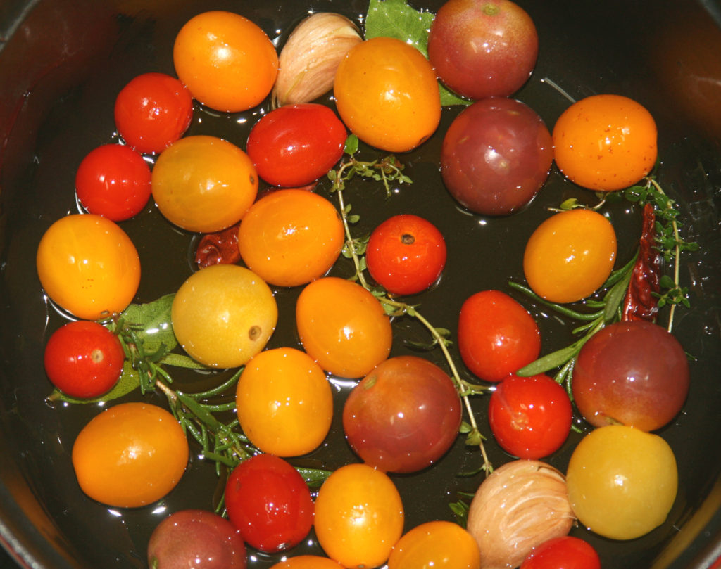aromi with cherry tomatoes