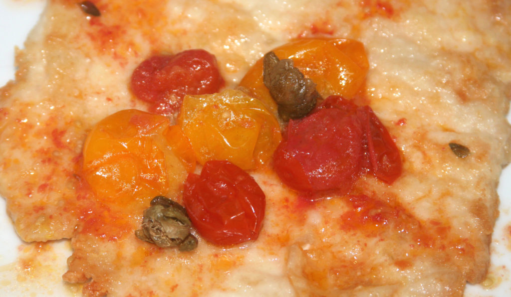 chicken scallopine pomodori scoppiati