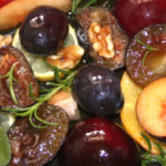 Fresh – Roasted Fruits & Vegetables – Plums with Walnuts and Lemons – Before roasting 3