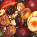 Fresh – Roasted Fruits & Vegetables – Roasted Plums with Walnuts and Lemon – After roasting 2