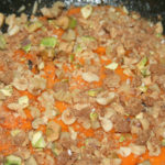 butternut-squash-tarte-tatin-first-layer-of-nuts-amaretti-grated-orange-zest-and-nutmeg-final