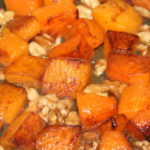 Butternut Squash and Walnuts in Marsla Sauce