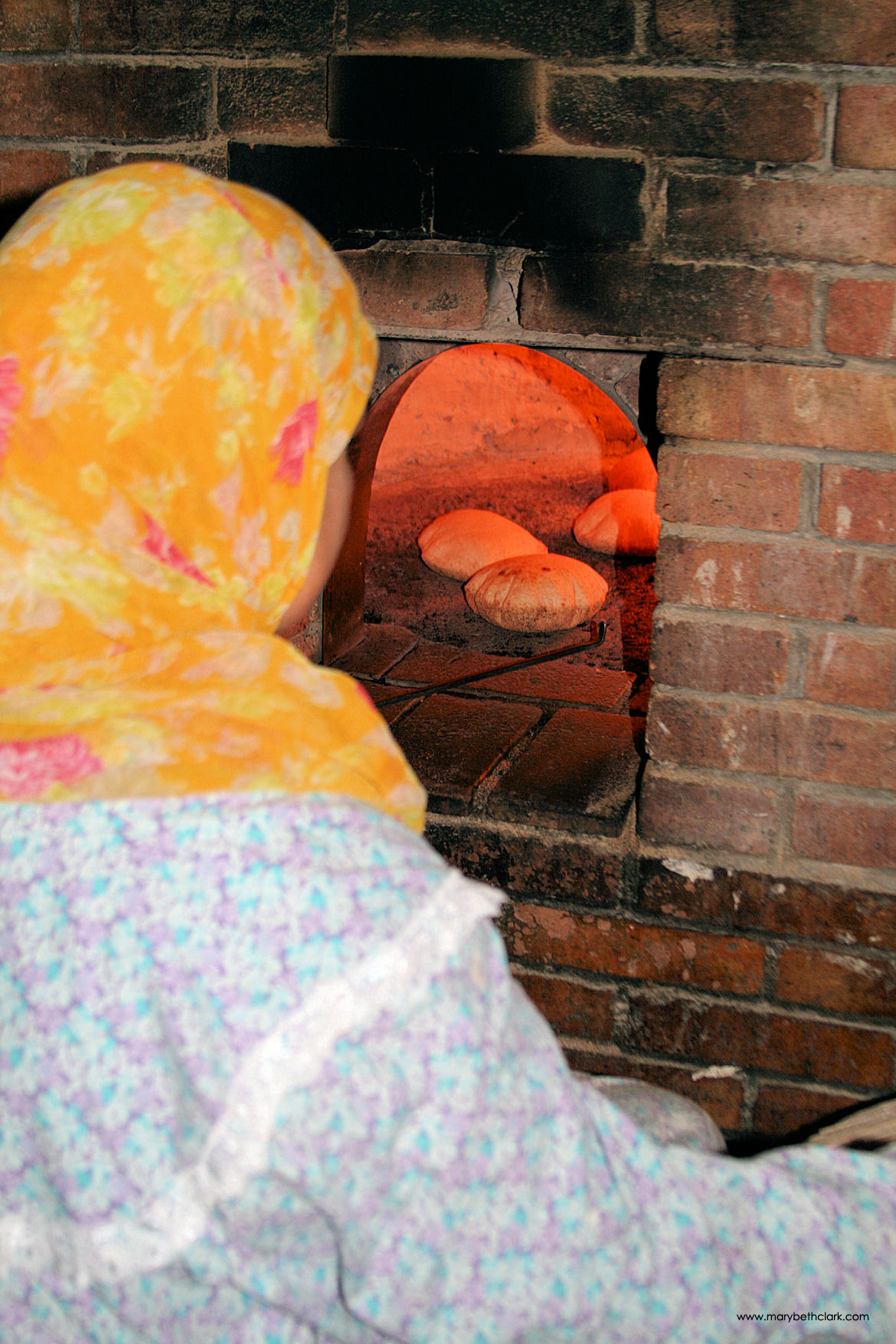 Travel - Africa - Egypt - Cairo - Aish Baladi Rising in the Outdoor Oven