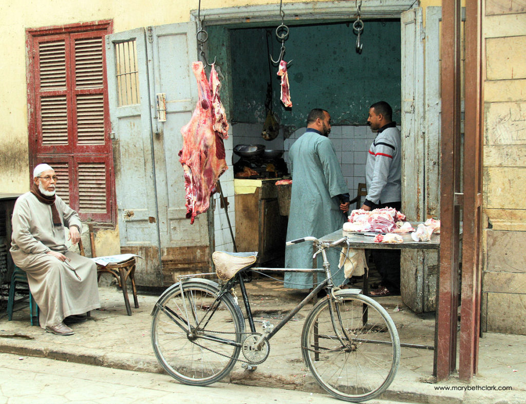 Travel - Africa - Egypt - Luxor - The Neighborhood Butcher Shop
