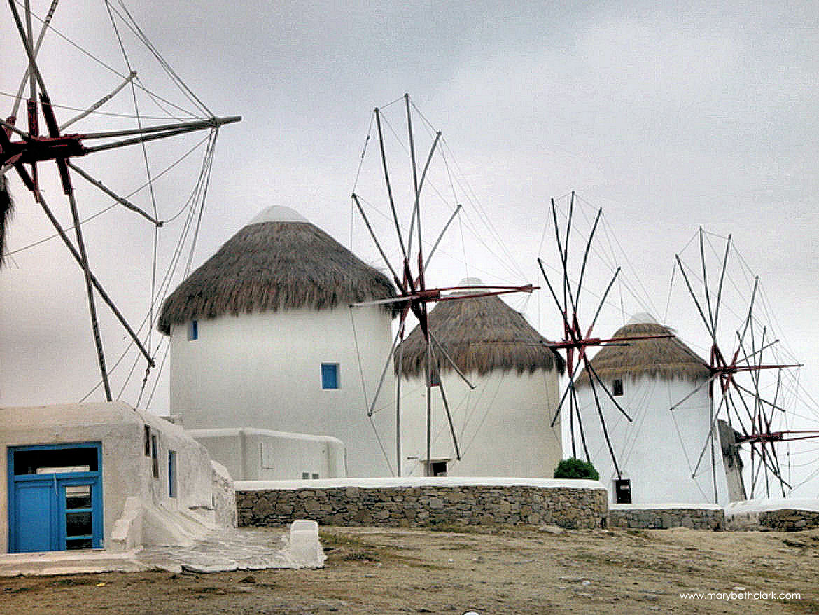Greece - Mykonos - The Windmills of Kato Mili