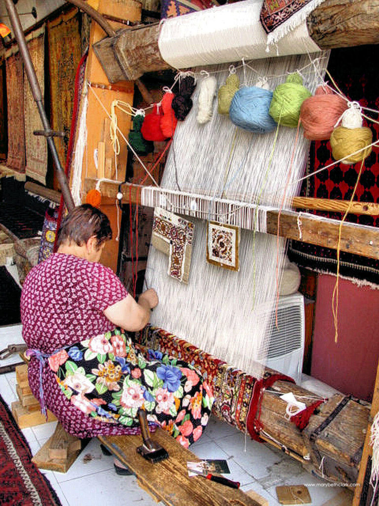 Greece - Rhodes - Old Town: Weaver